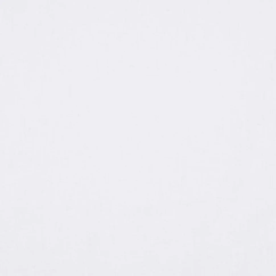 Tissu Coton enduit uni Blanc