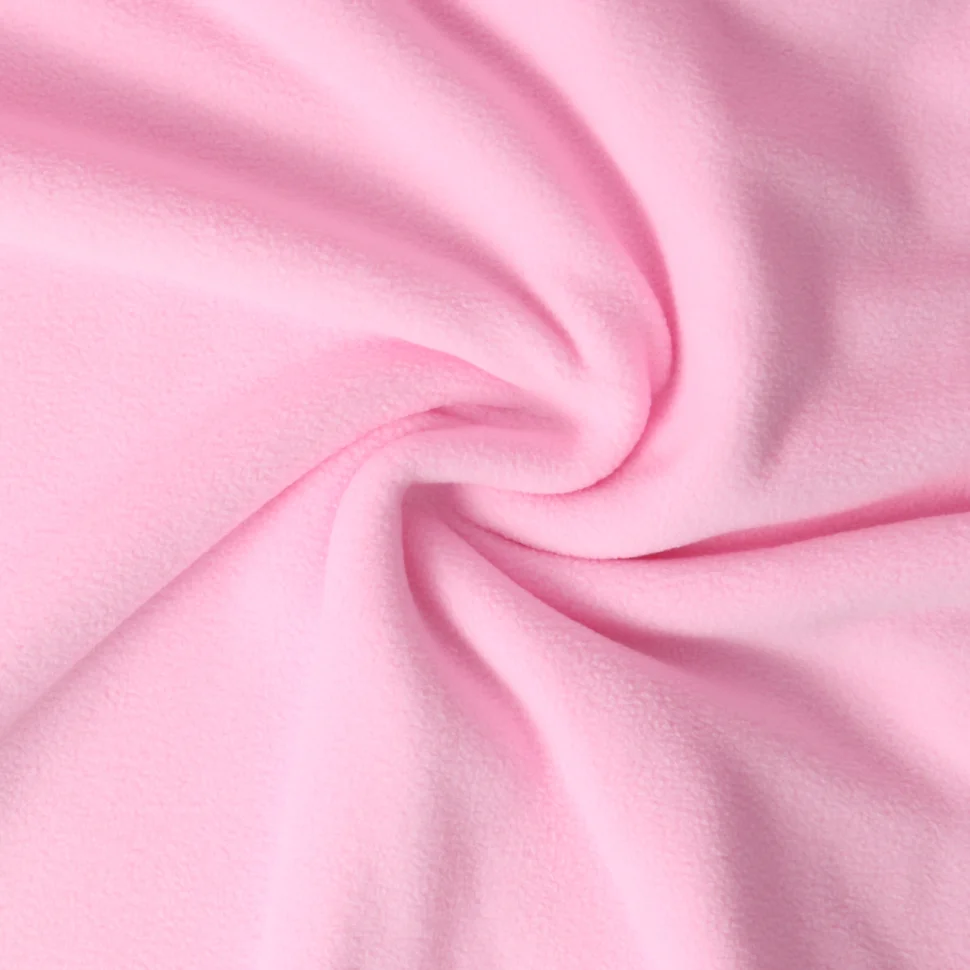 Tissu Polaire doux Grand Froid Rose