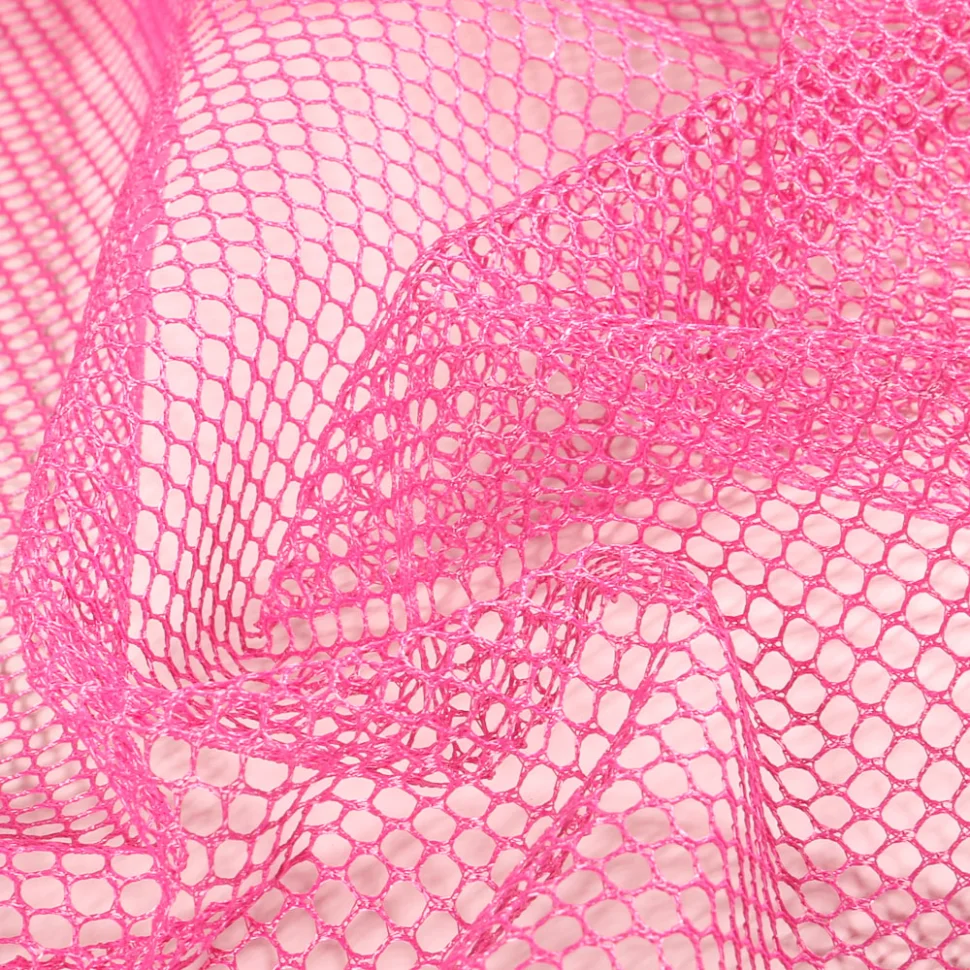 Tissu Filet Vrac mesh Rose bonbon