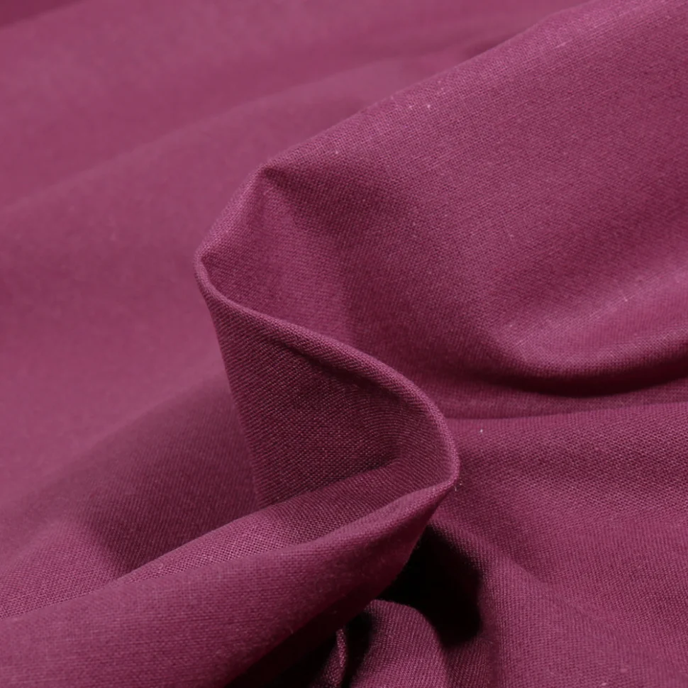 Tissu Coton uni Raisin