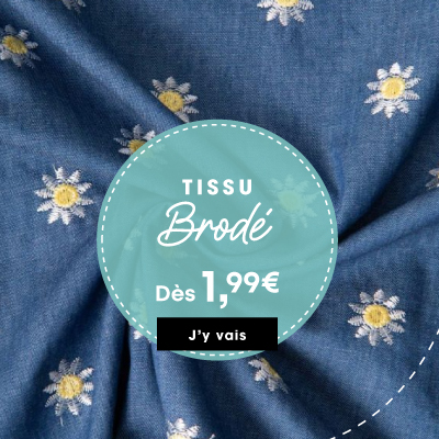 Tissus Brodés