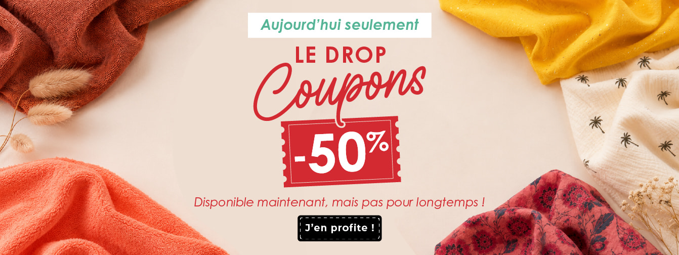 Drop coupon -50%