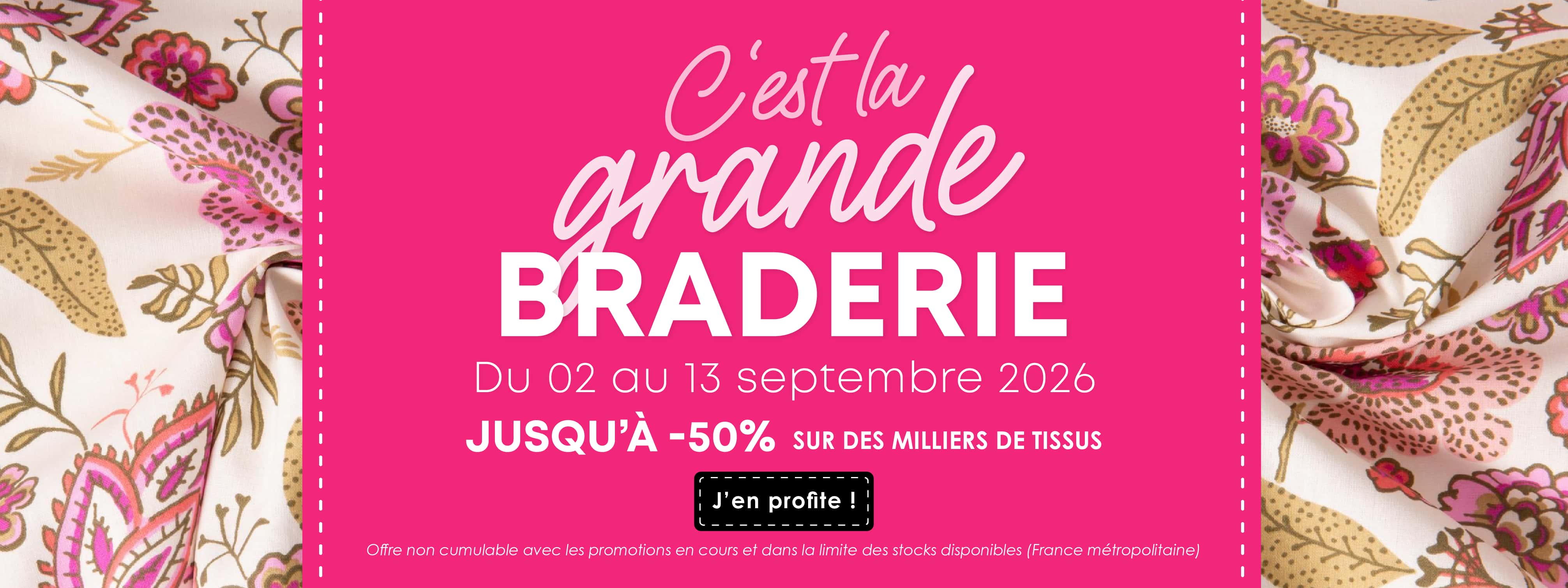 Slide braderie 09-2026